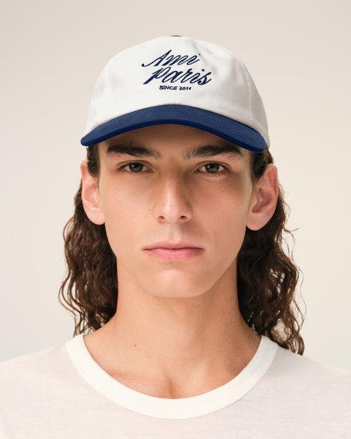 Casquette Bicolore Bleue Et Blanche Ami Paris en Coton - 2 - Ami Paris
