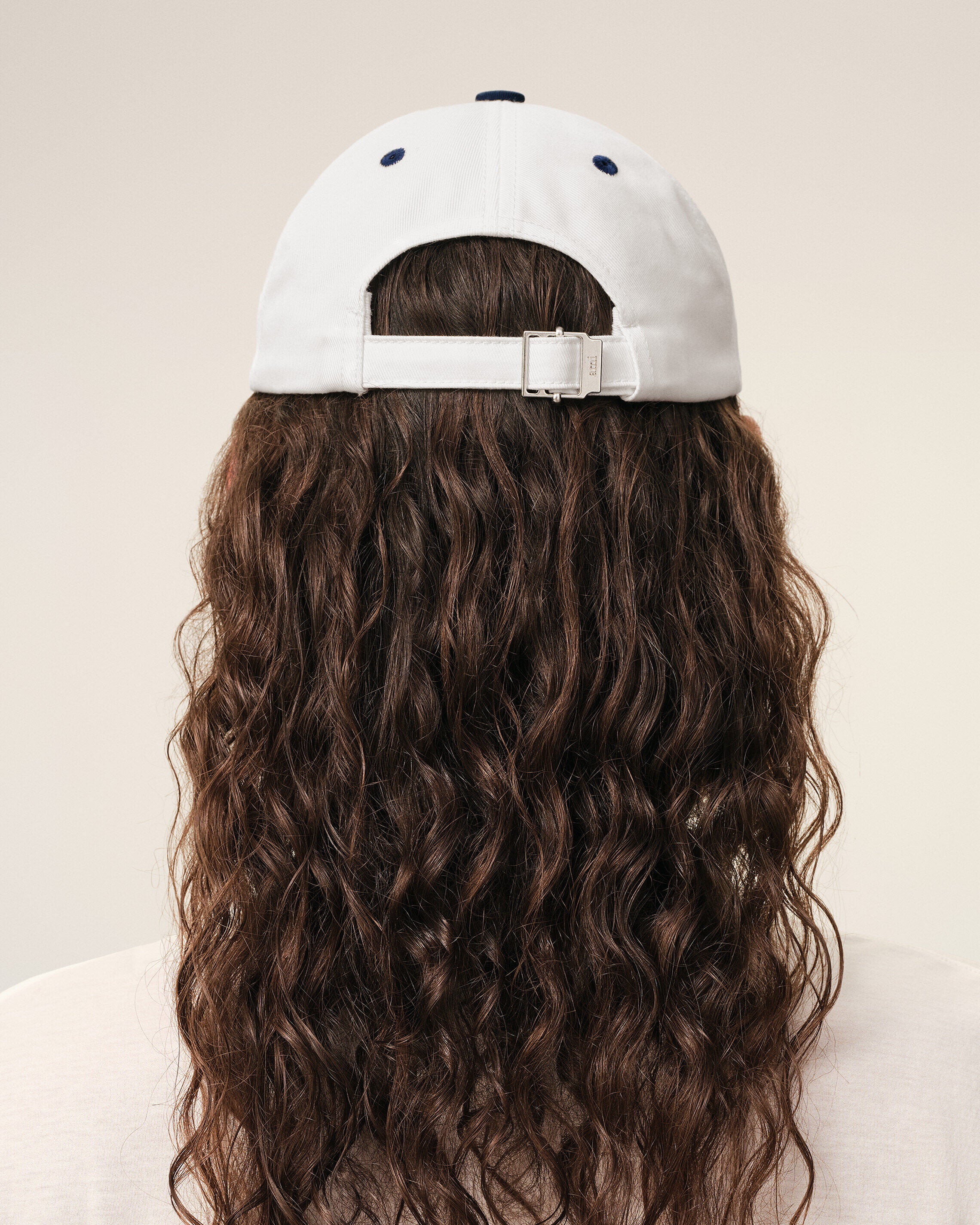 Blue And White Bicolor Cotton Ami Paris Cap - 6