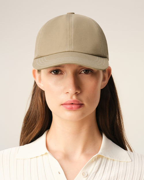                                 Casquette Beige Ami De Coeur Arrière en Coton - 3                             - Ami Paris