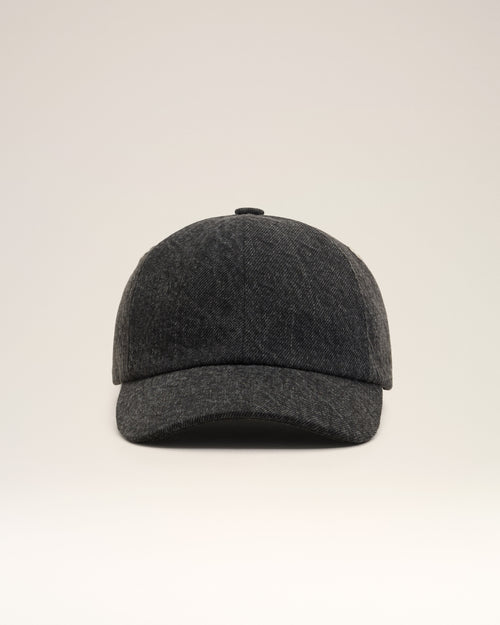 Black Denim Ami Paris Side Patch Cap - Woman - 10 - AMI Paris - Ami Paris