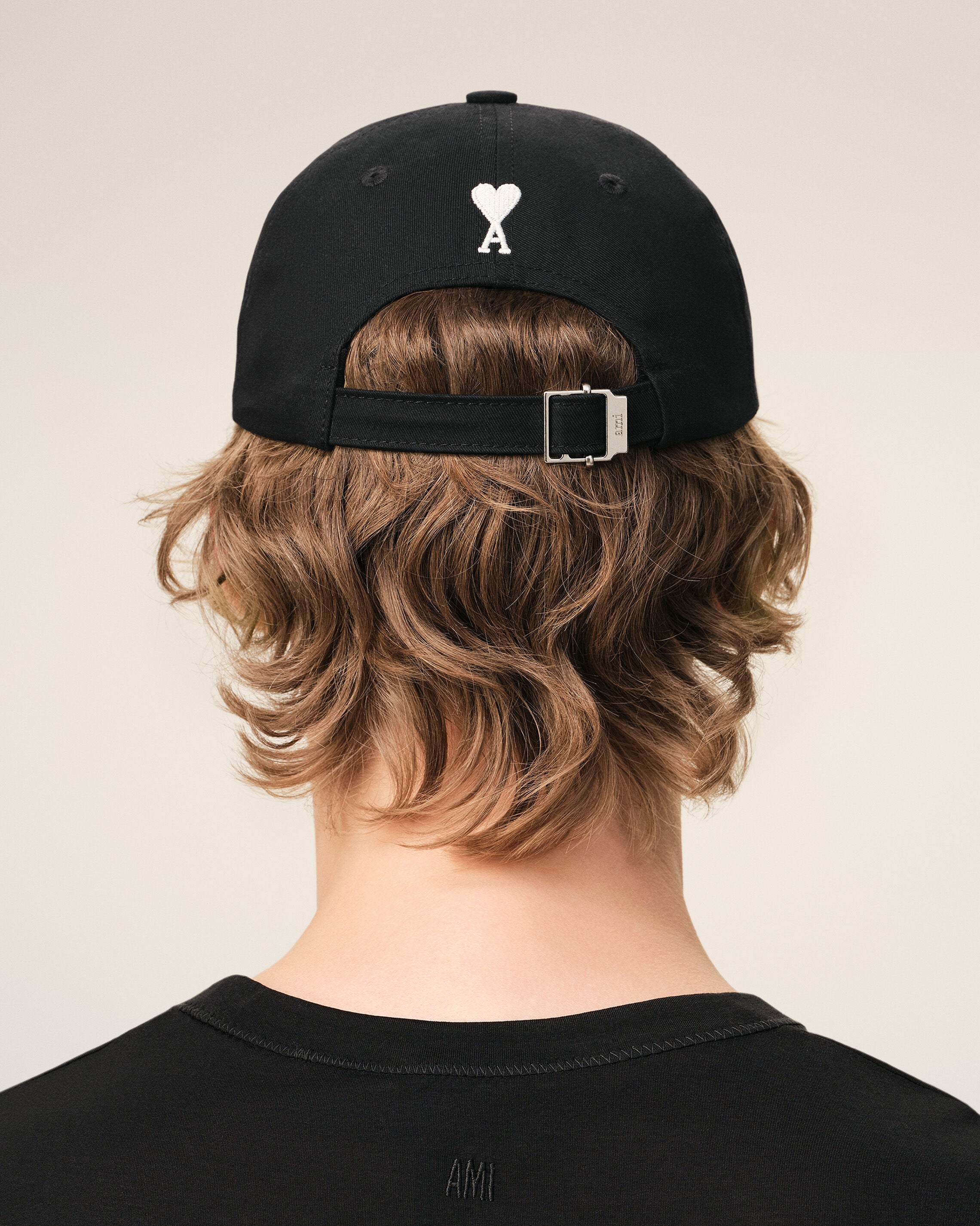 Black Cotton Thank You For Being A Friend Embroidery Cap - 6