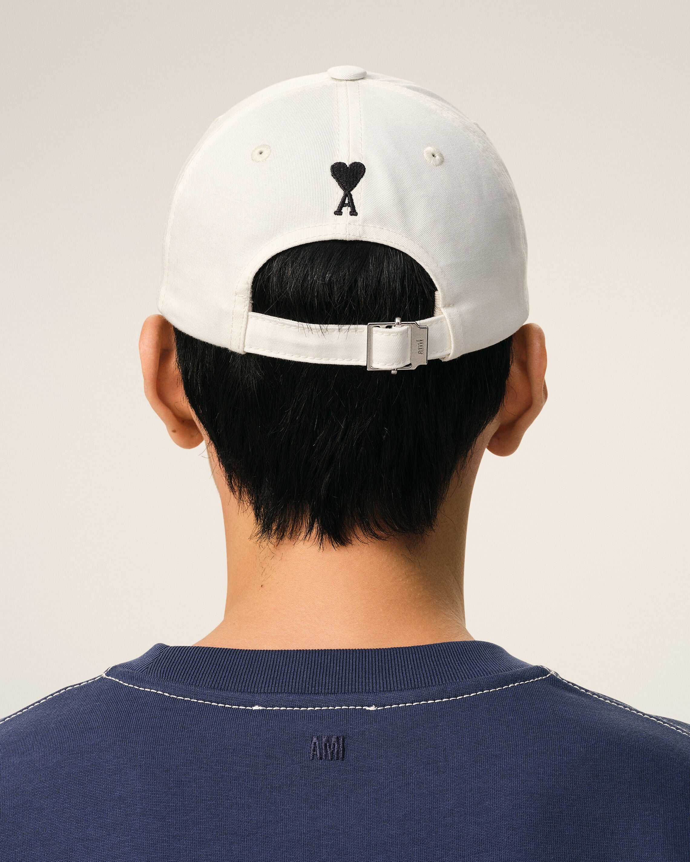 White Cotton Thank You For Being A Friend Embroidery Cap - 6