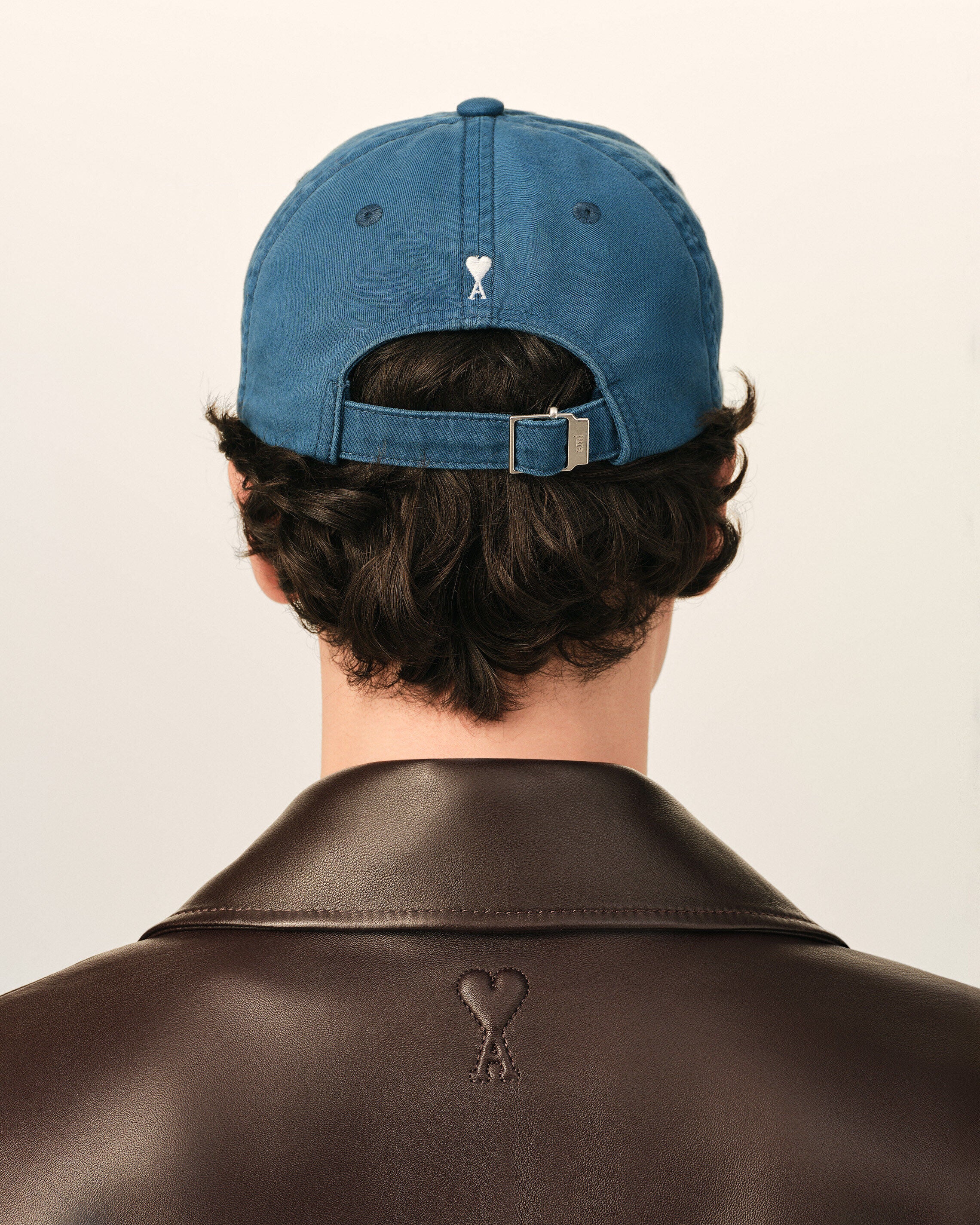 Blue cotton "Thank you for being a friend" cap - 6
