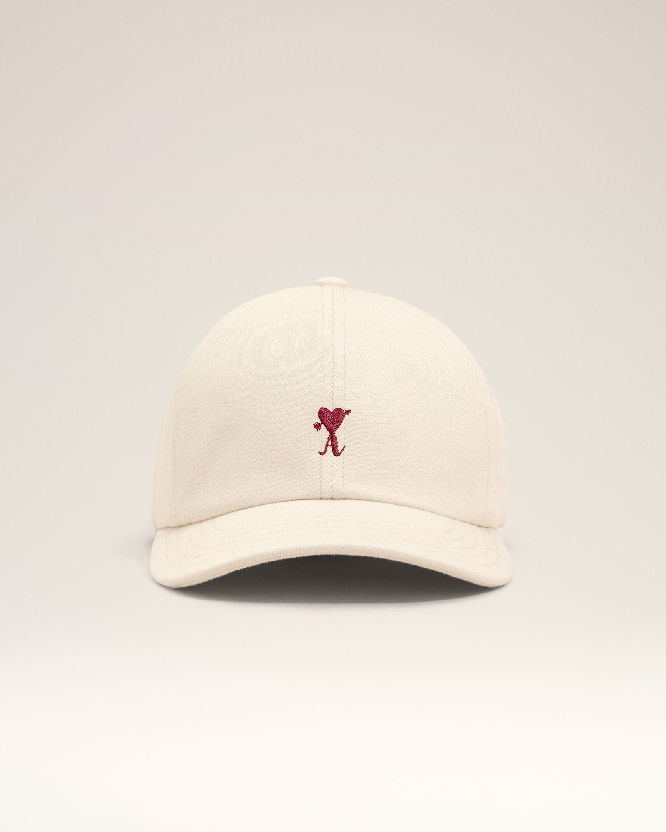 White cotton cap with Ami de Coeur arrow - 10