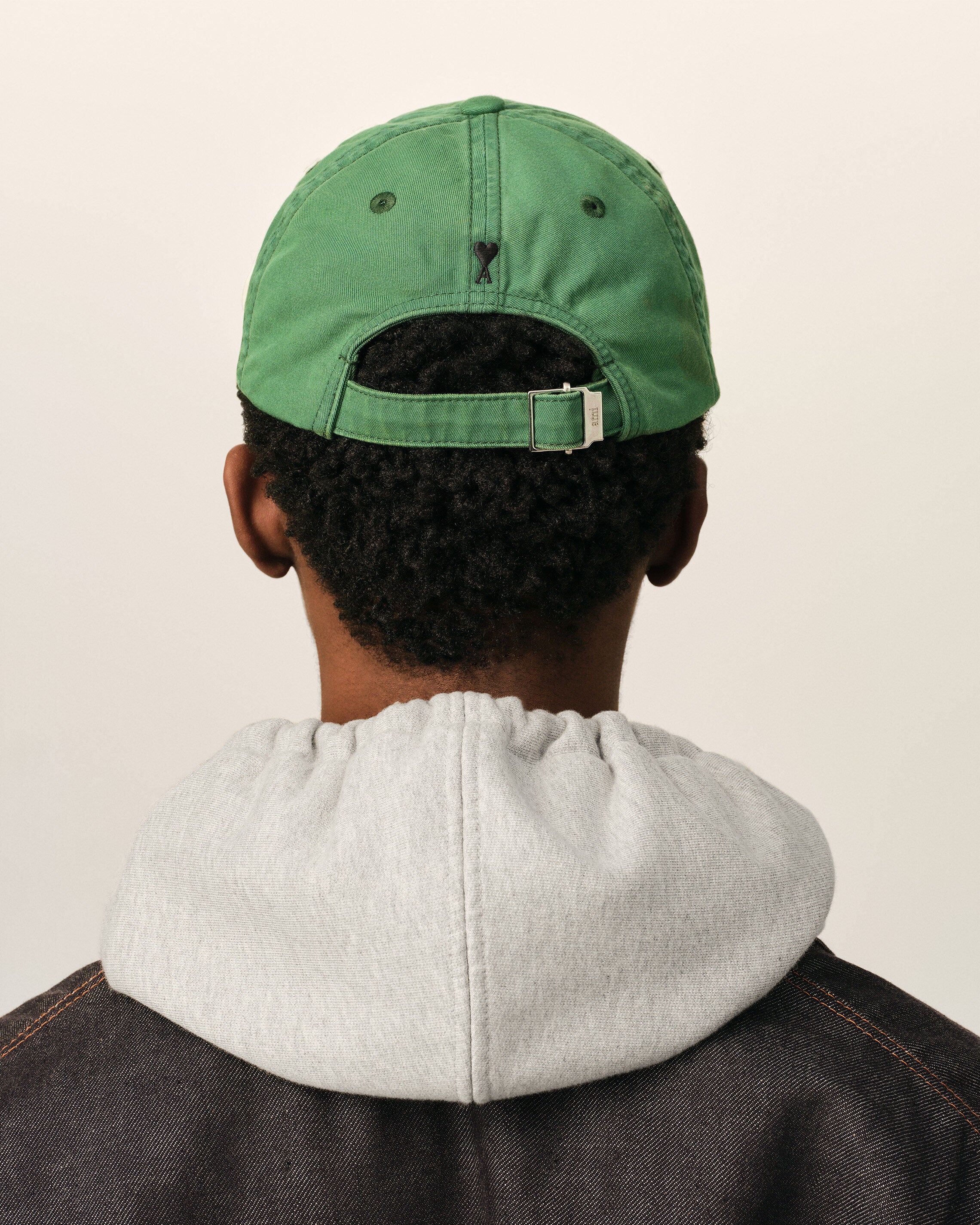 Gorra verde de algodón "Don