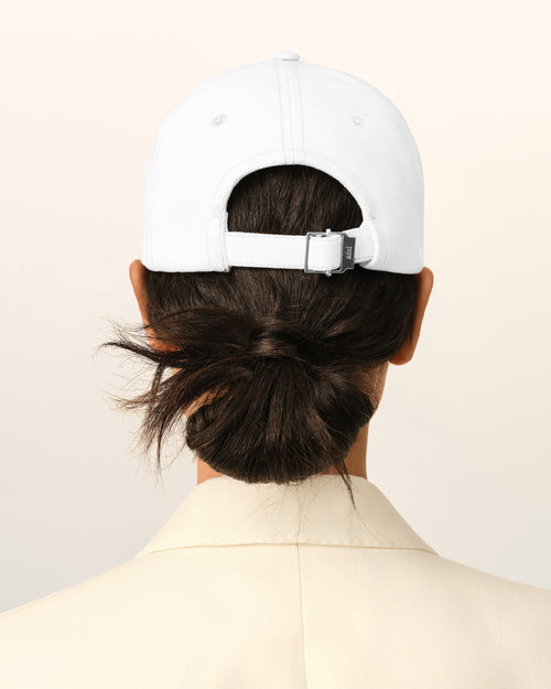 Casquette blanche en coton imprimé "Place des Victoires" - Femme - 12 - AMI Paris - Ami Paris