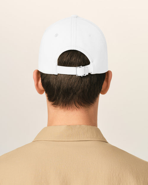 Casquette blanche en coton imprimé "Place des Victoires" - Homme - 6 - AMI Paris - Ami Paris