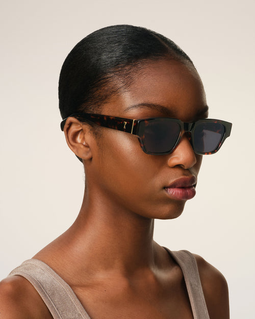                                     Gafas de sol 75009 marrones - 3                                 - Ami Paris