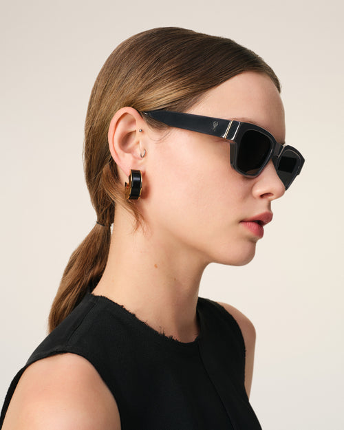                                 Black 75009 Sunglasses - 3                             - Ami Paris