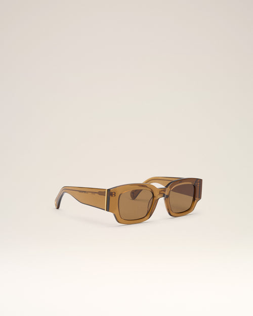 Brown Acetate 75001 Sunglasses - 3 - Ami Paris