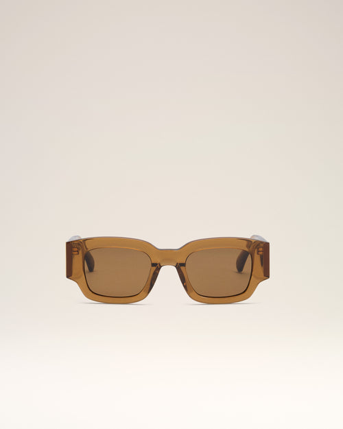                                 Brown Acetate 75001 Sunglasses - 3                             - Ami Paris