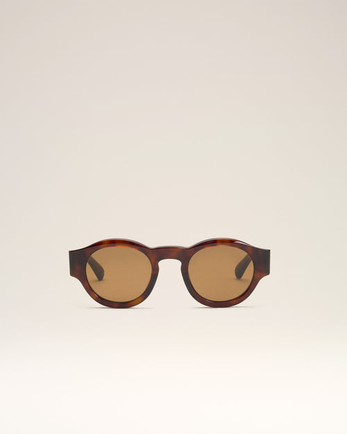                             75002 Sonnenbrille aus braunem Acetat - 3                         - Ami Paris