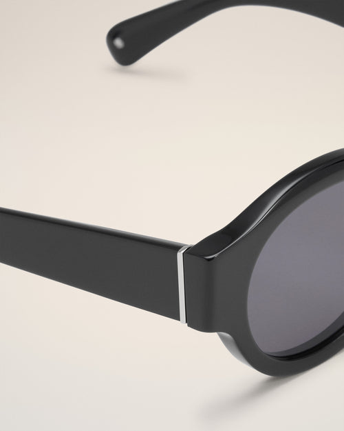 Black Acetate 75002 Sunglasses - 9 - Ami Paris