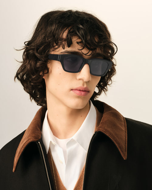 Lunettes De Soleil 75009 Noires - 1 - Ami Paris