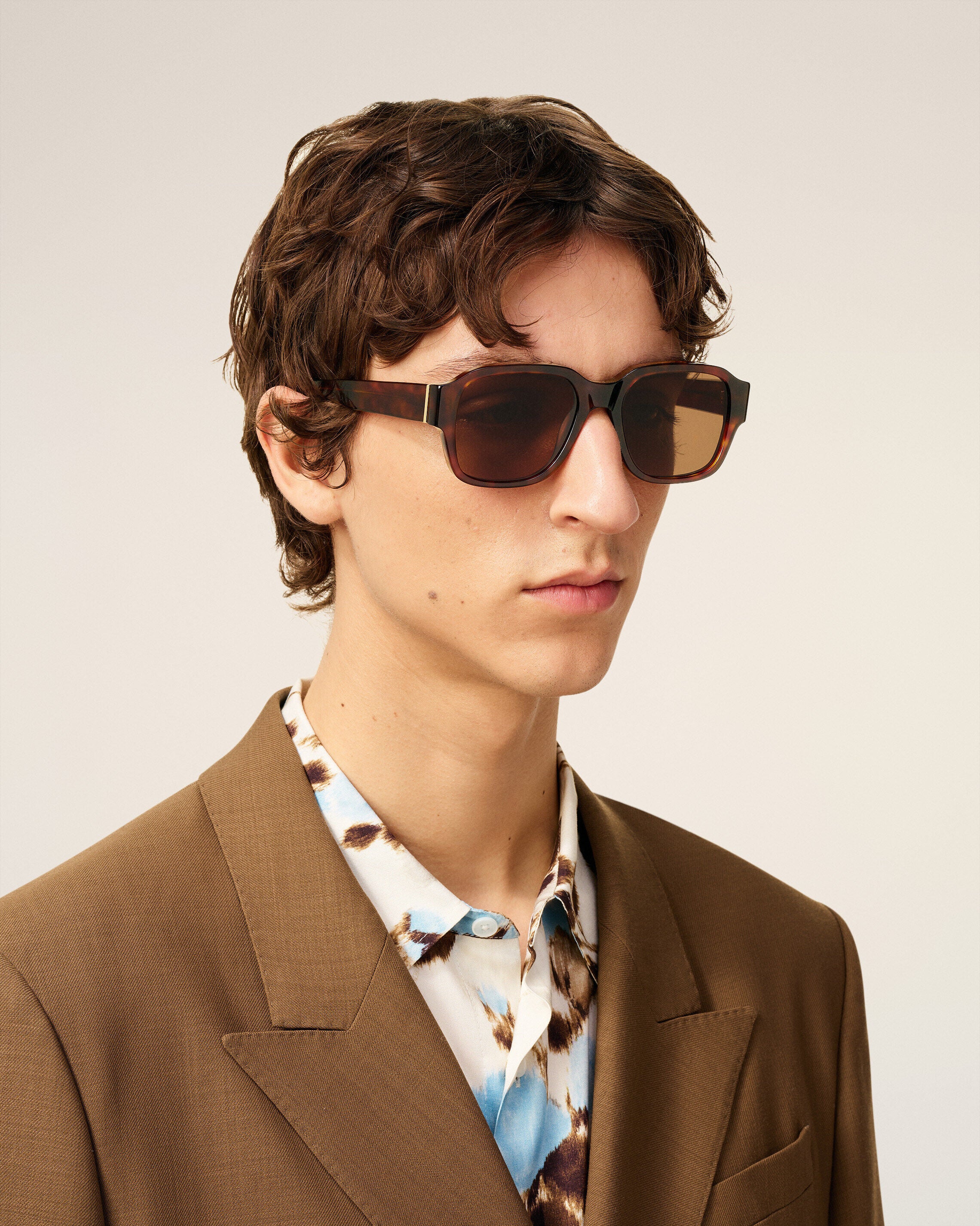 Lunettes De Soleil 75006 Marron En Acétate - 2