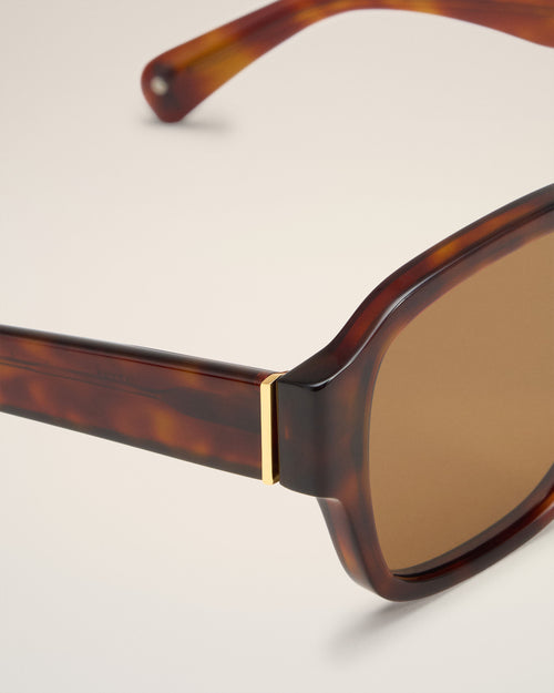 Brown Acetate 75006 Sunglasses - 4 - Ami Paris