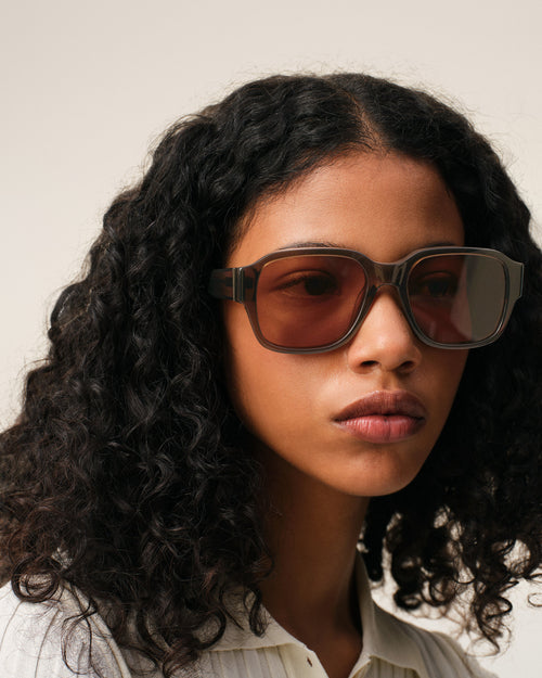                                     Brown 75006 Sunglasses - 3                                 - Ami Paris