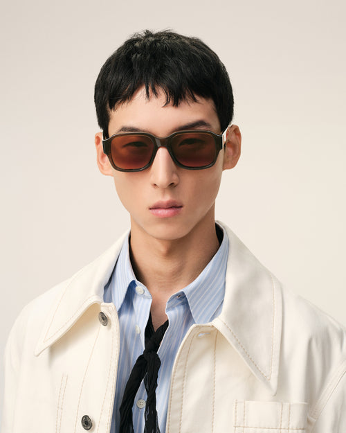 Brown 75006 Sunglasses - 2 - Ami Paris