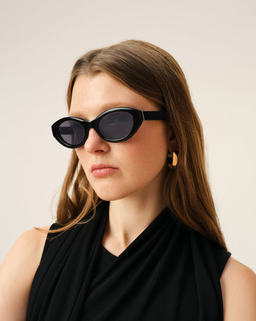                                 Lunettes De Soleil 75017 Noires - 3                             - Ami Paris