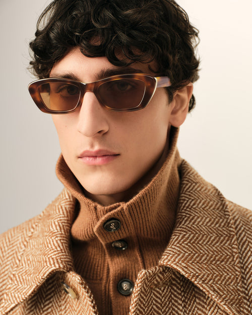 Gafas de sol 75020 marrón - Hombre - 2 - AMI Paris - Ami Paris