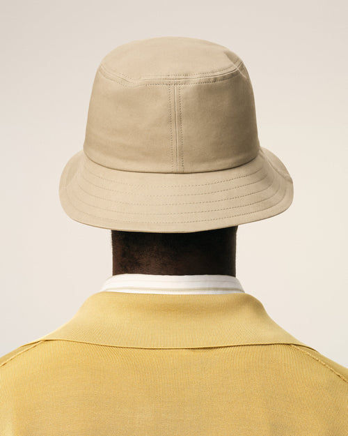 Beige Cotton Ami De Coeur Bucket Hat - 6 - Ami Paris