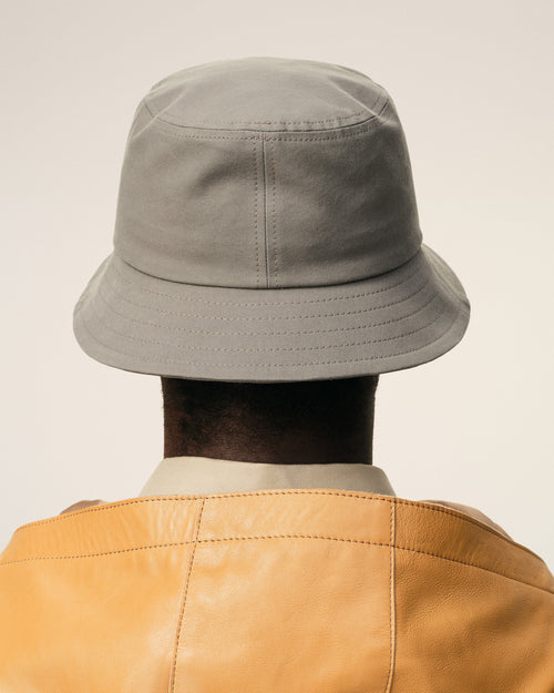 Grey Cotton Ami De Coeur Bucket Hat - Man - 6 - AMI Paris - Ami Paris