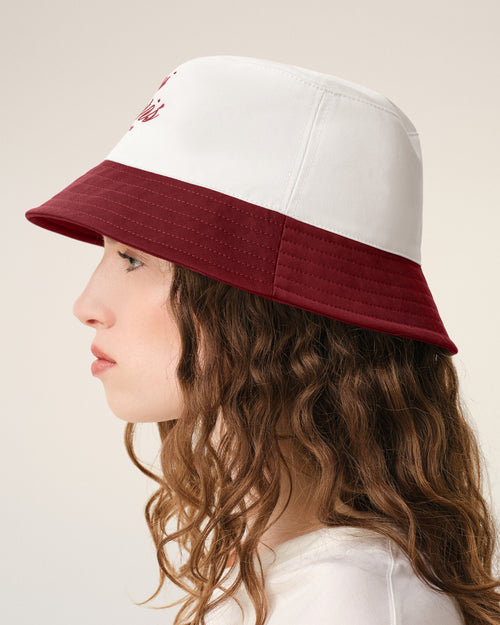Red And White Cotton Ami Paris Hat - 11 - Ami Paris