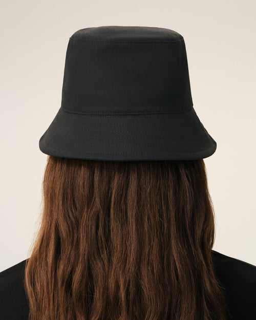 Black Cotton Thank You For Being A Friend Embroidery Hat - 12 - Ami Paris