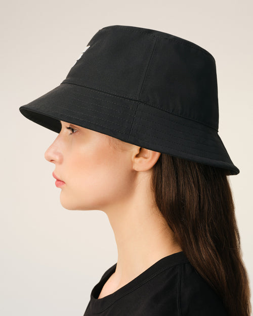 Black Cotton Thank You For Being A Friend Embroidery Hat - 11 - Ami Paris