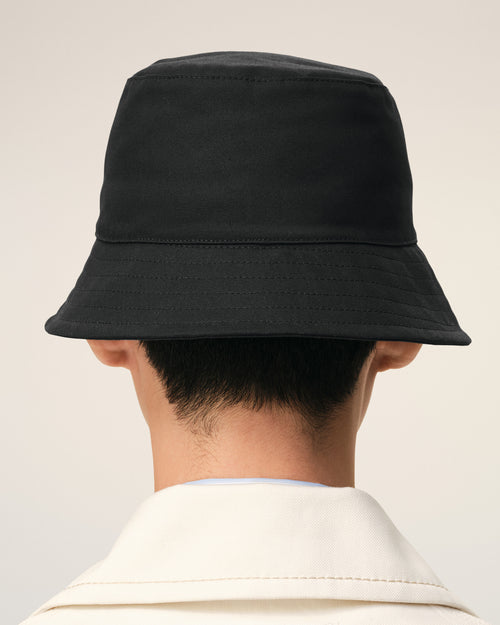 Black Cotton Thank You For Being A Friend Embroidery Hat - 6 - Ami Paris