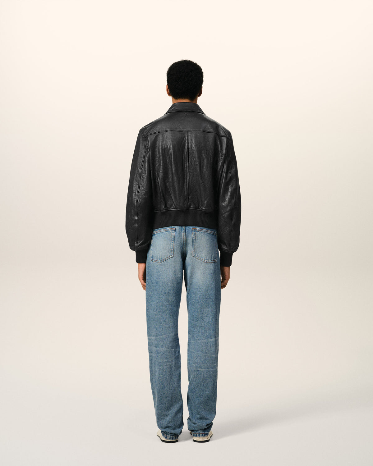 Veste Zippée En Cuir - 5