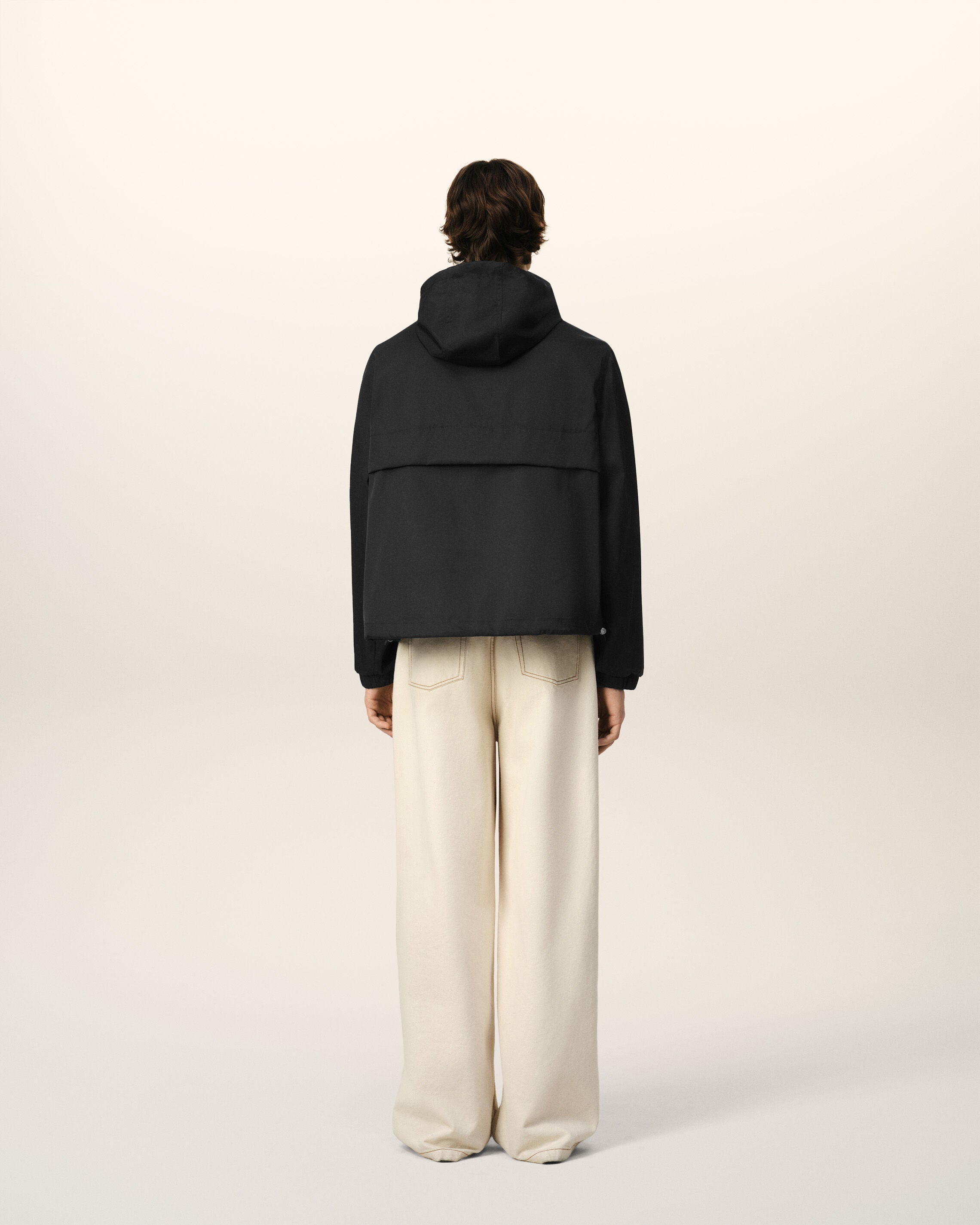 Ami Alexandre Mattiussi ウインドブレーカー ブラック | AMI PARIS