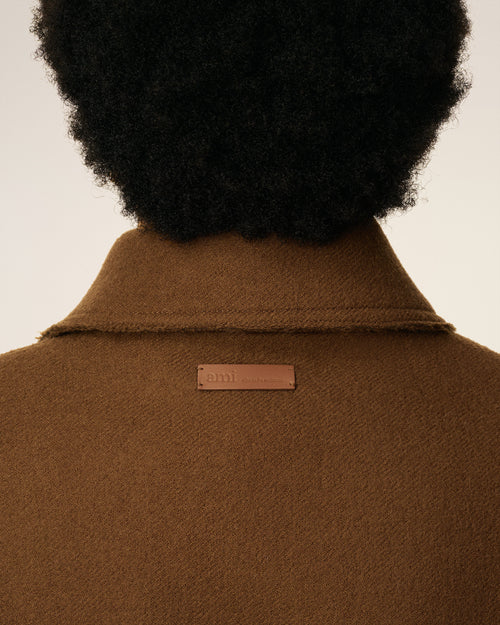 Brown Wool Buttoned Jacket - 11 - Ami Paris