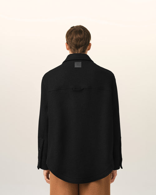 Black wool button-down jacket - Man - 5 - AMI Paris - Ami Paris