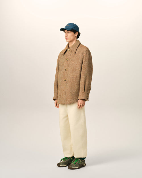 Brown wool button-down jacket - Man - 6 - AMI Paris - Ami Paris