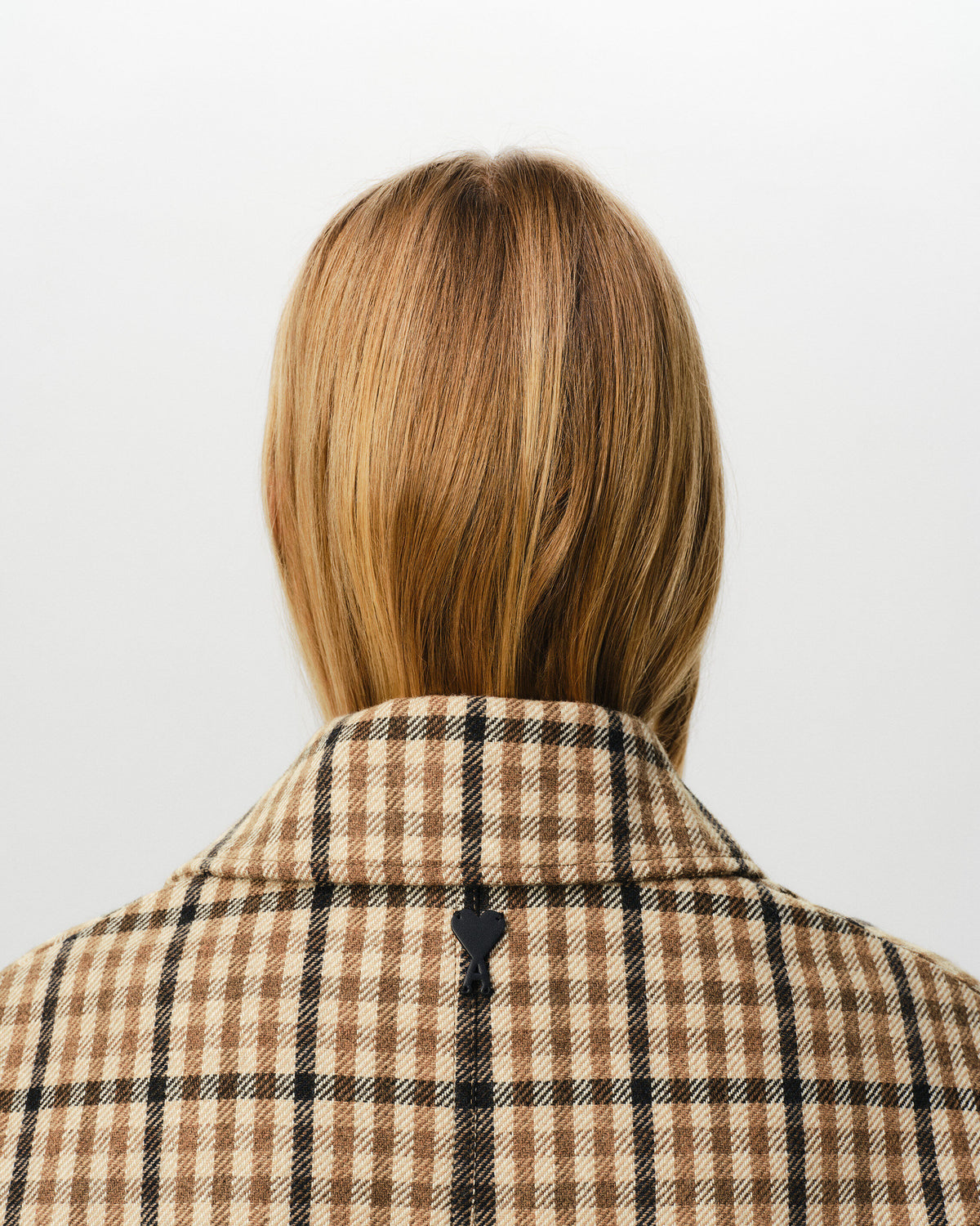 Brown checked wool mac - 10