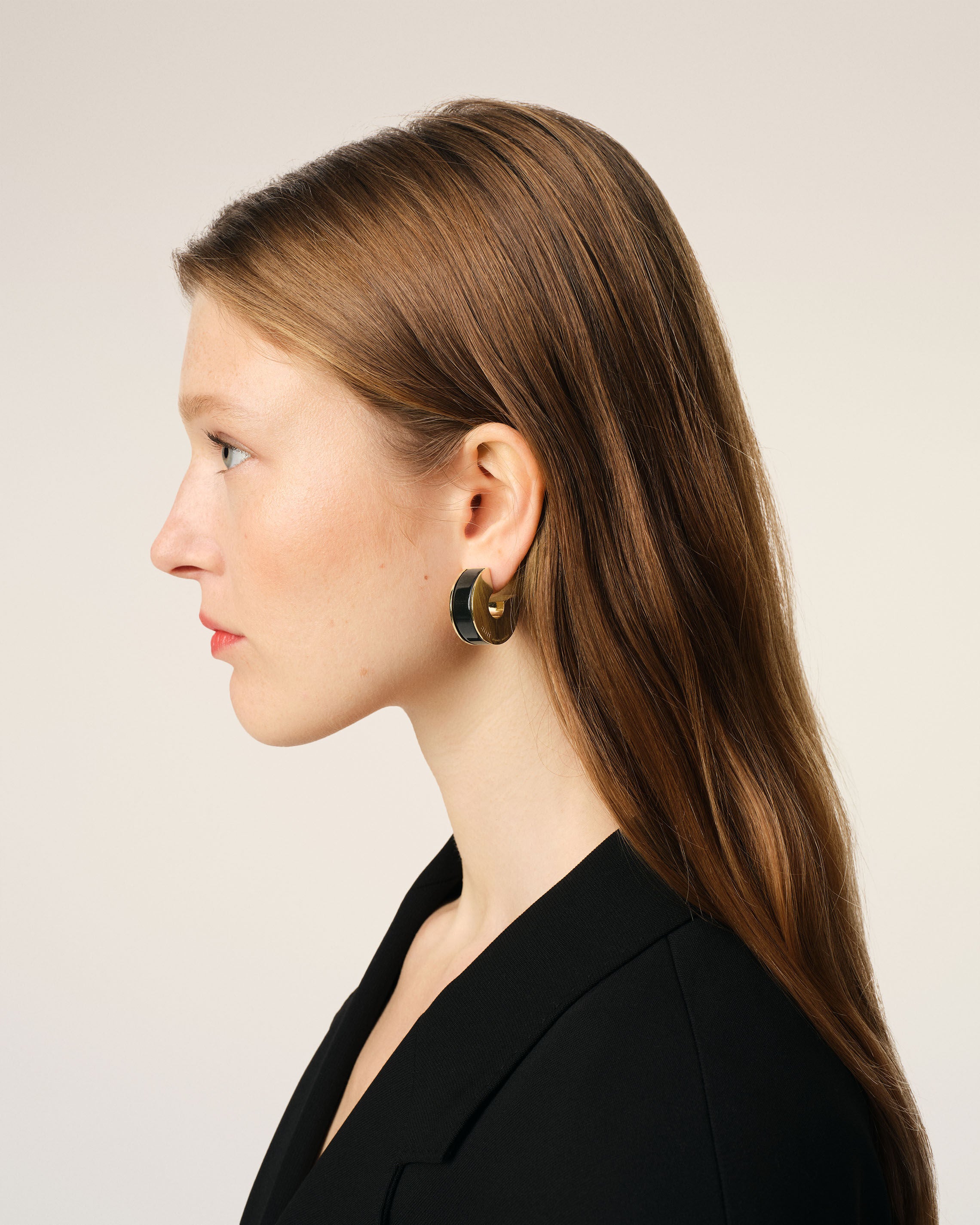 Black Brass Rivage Hoops - 6
