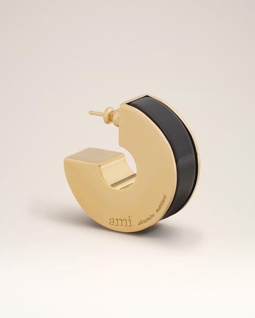 Black Brass Rivage Hoops - 7 - Ami Paris