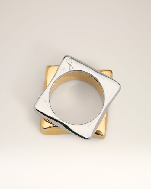 Gold Brass Dune Ring - 8 - Ami Paris