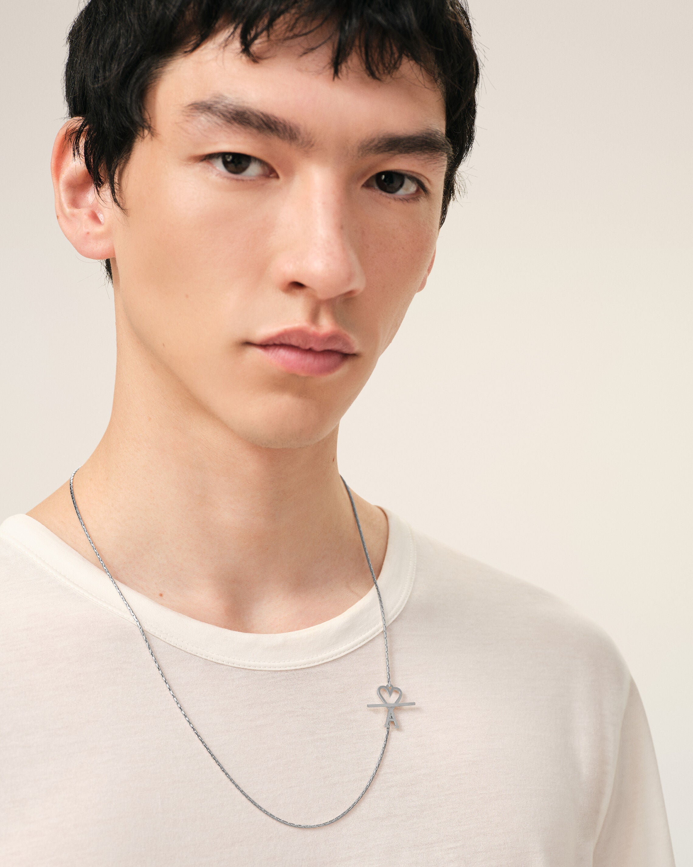 アミパリス　ネックレス Ami De Coeur チェーンネックレス シルバー | AMI PARIS