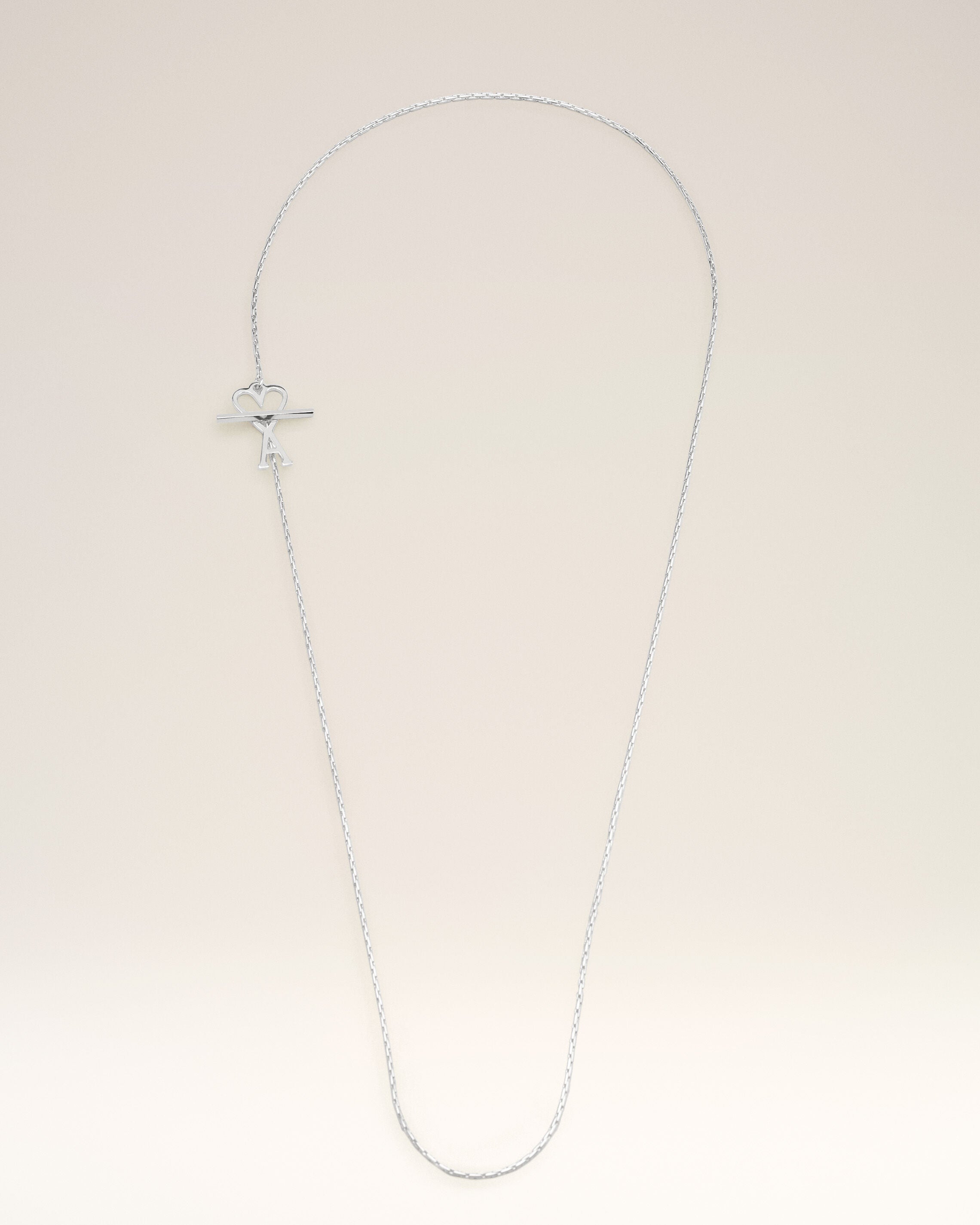 Gold Ami De Coeur Chain Necklace | AMI PARIS