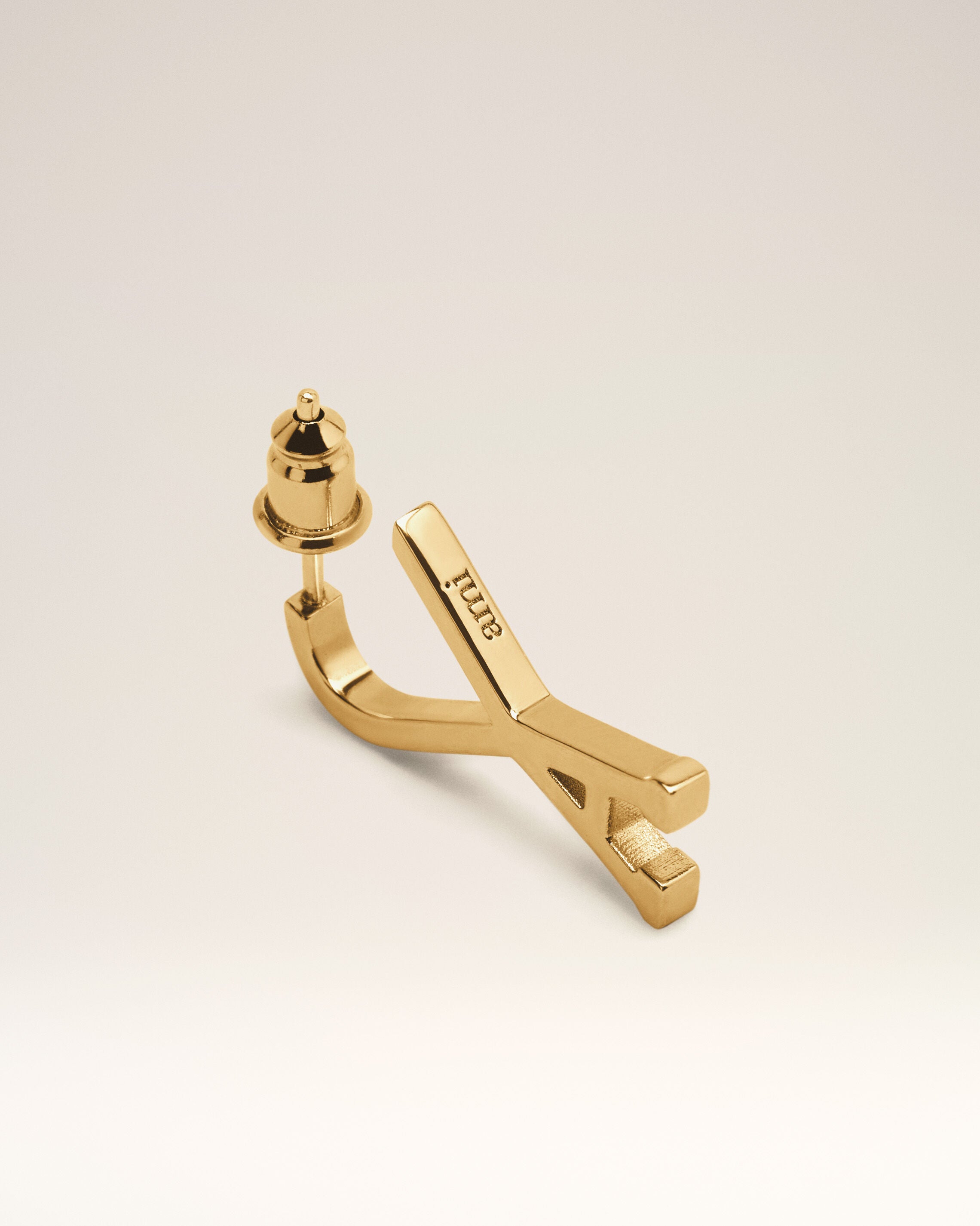 Gold Small Ami De Coeur Hoop | AMI PARIS