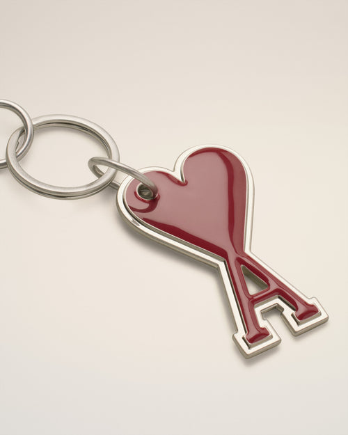 Red Ami de Coeur Keyring - Man - 2 - AMI Paris - Ami Paris