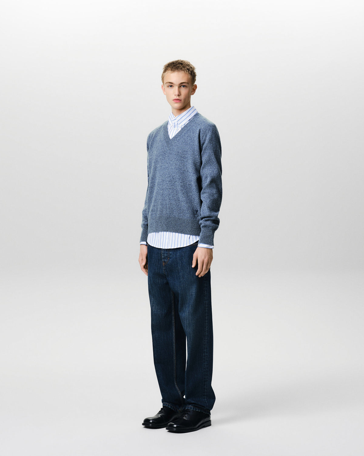 Jersey Ami de Cœur de lana azul - 6