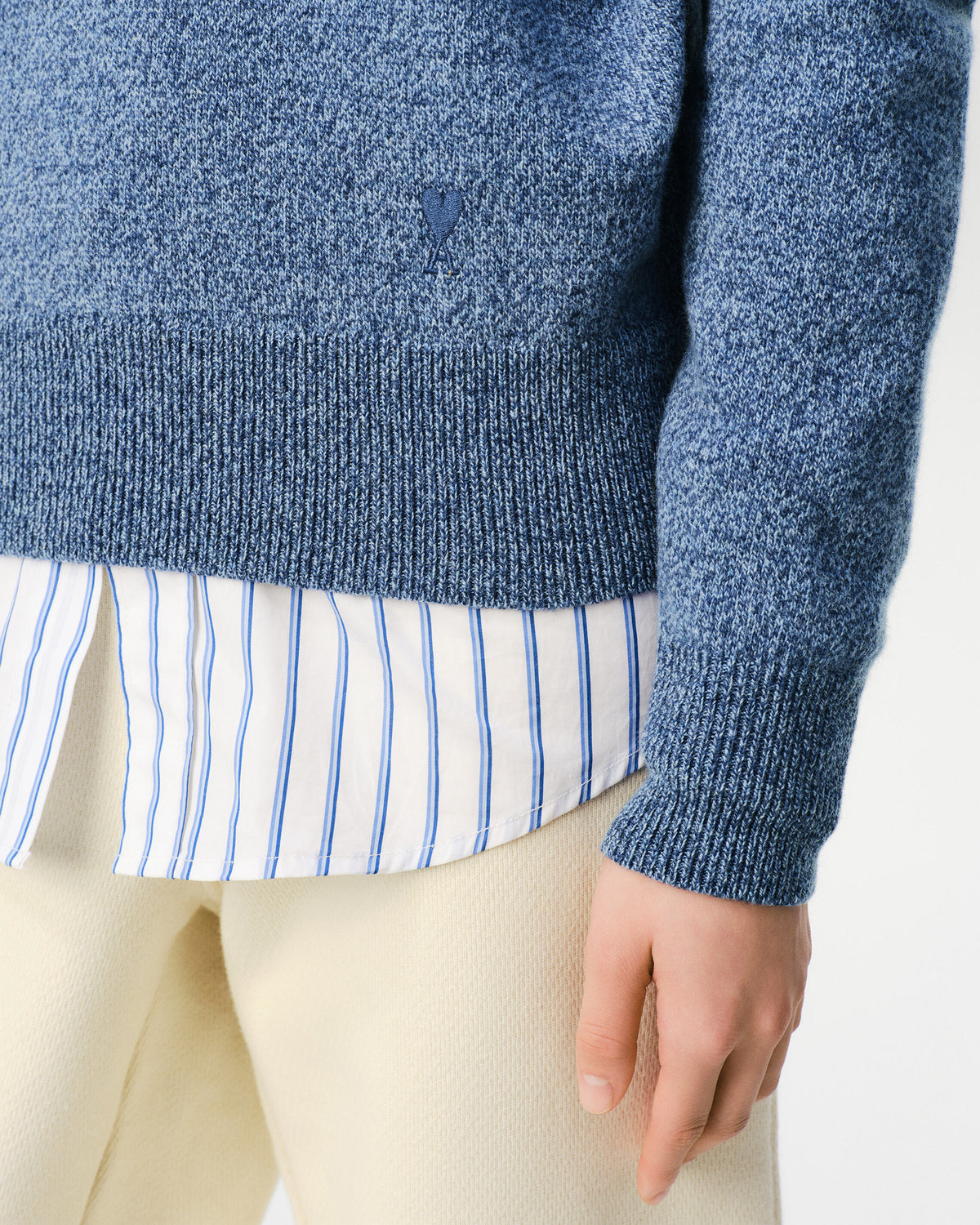 Jersey Ami de Cœur de lana azul - 10