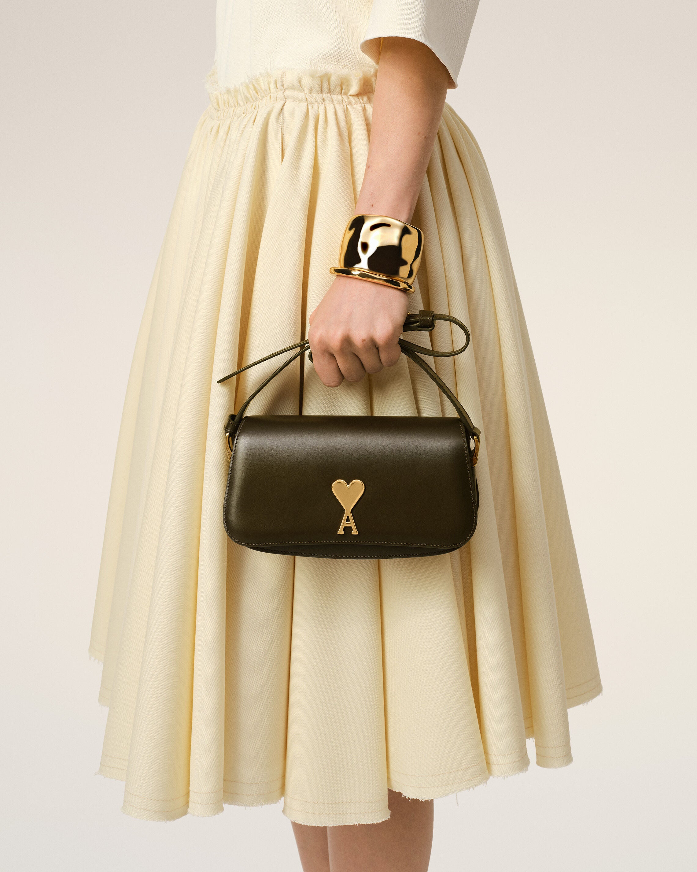 Green Leather Shoulder Bag Paris Paris Bag - 8
