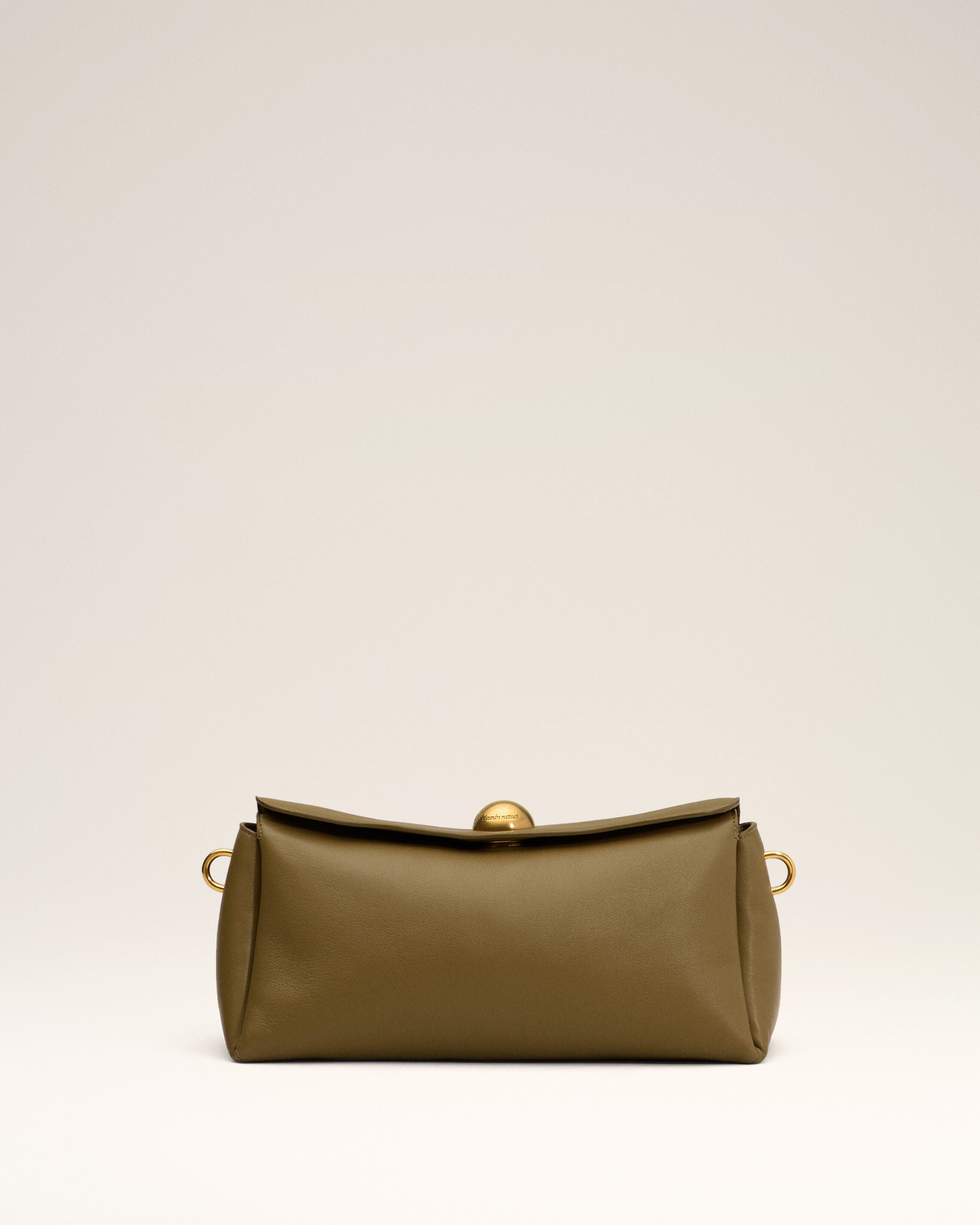Borsa Carrousel in pelle kaki - 10