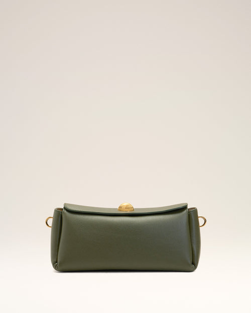 Green Cow Leather Carrousel Bag - Man - 3 - AMI Paris - Ami Paris