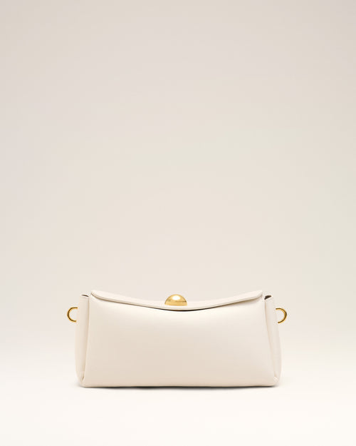 White Cow Leather Carrousel Bag - Woman - 11 - AMI Paris - Ami Paris