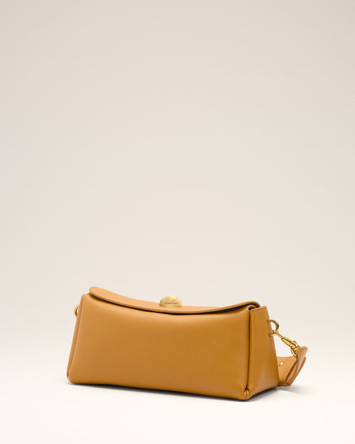 Yellow Cow Leather Carrousel Bag - Man - 4 - AMI Paris - Ami Paris